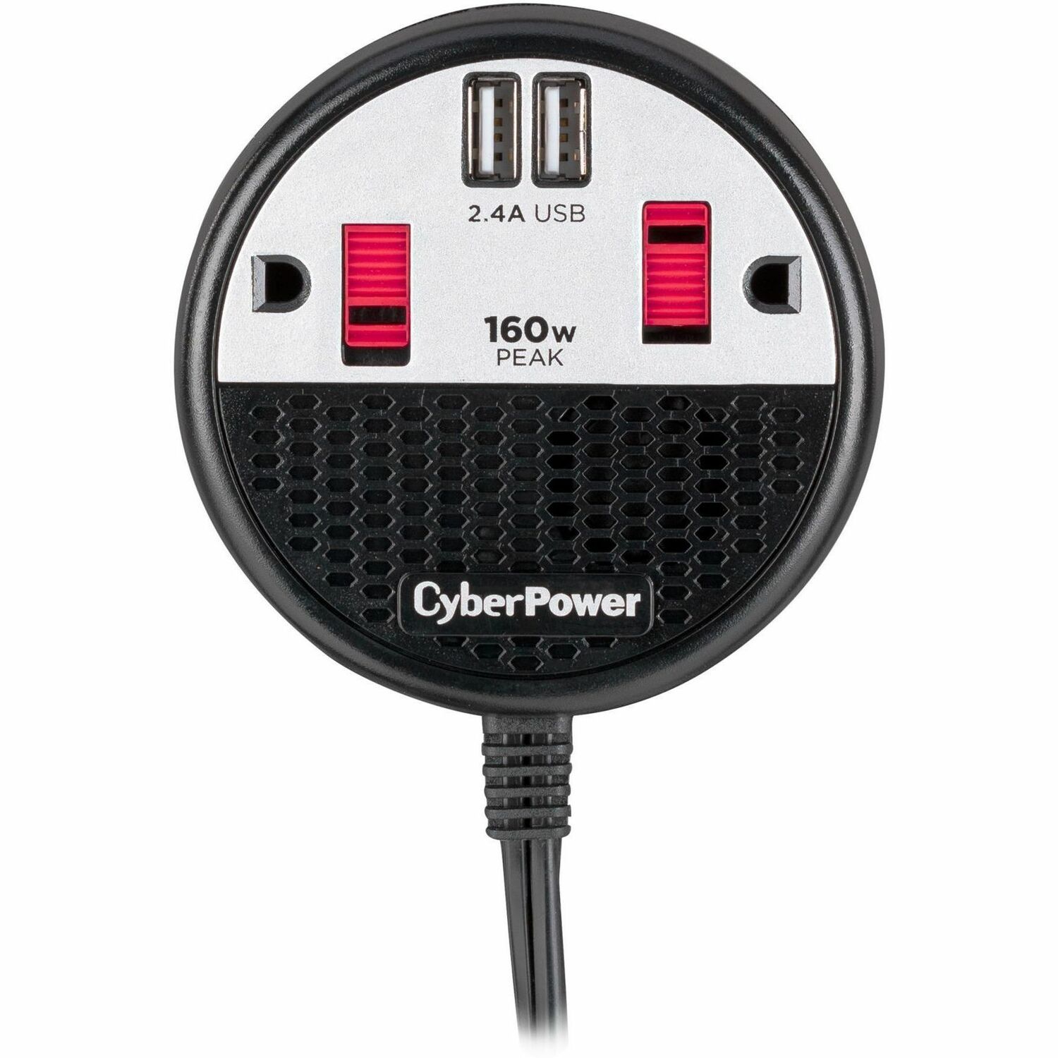 CPS160PPB2U 160W Power Inverter - Black/Red