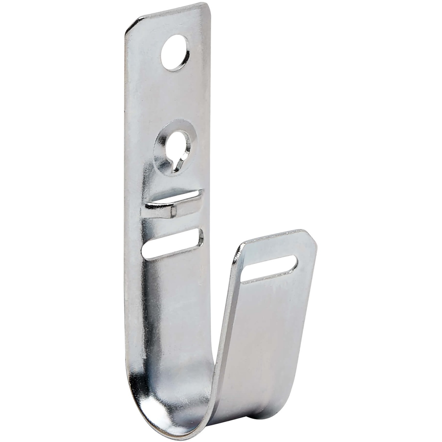 J-Hook Cable Support - 3/4", Wall Mount, Galvanized Steel, 25 Pack