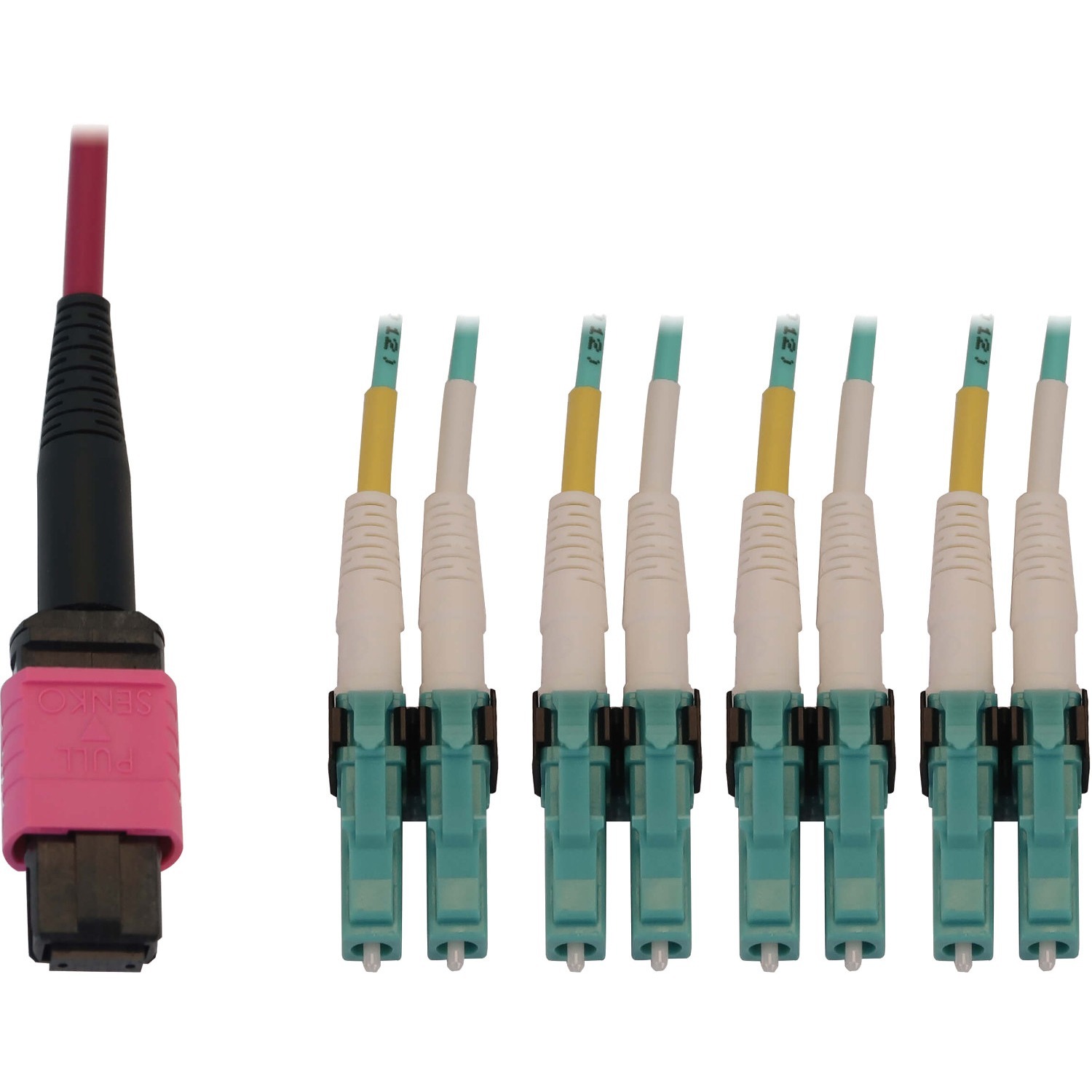 N845X-01M-8L-MG Fiber Optic Duplex Trunk Network Cable