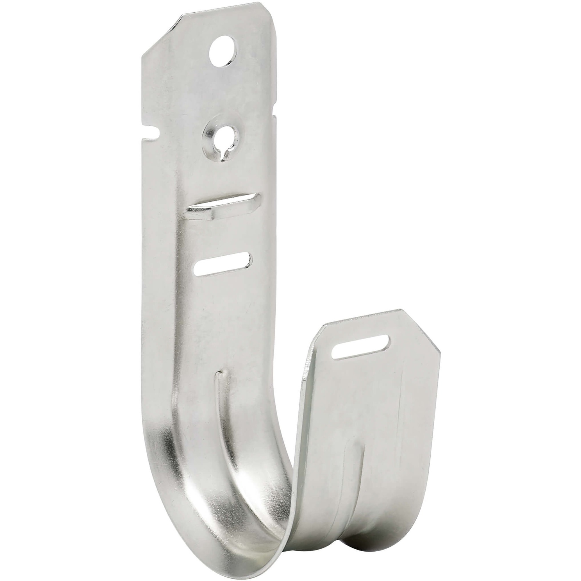 J-Hook Cable Support - 2" , Wall Mount, Galvanized Steel, 25 Pack