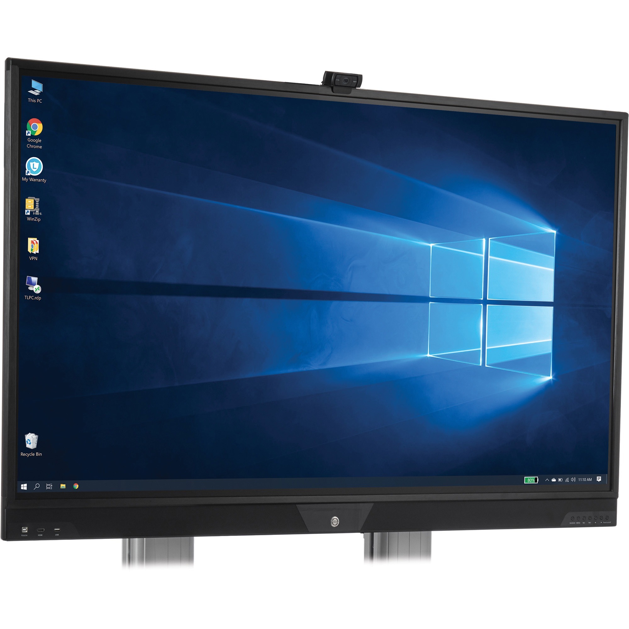 Interactive Flat-Panel Touchscreen Display with PC, 4K @ 60 Hz, UHD, 65 in.