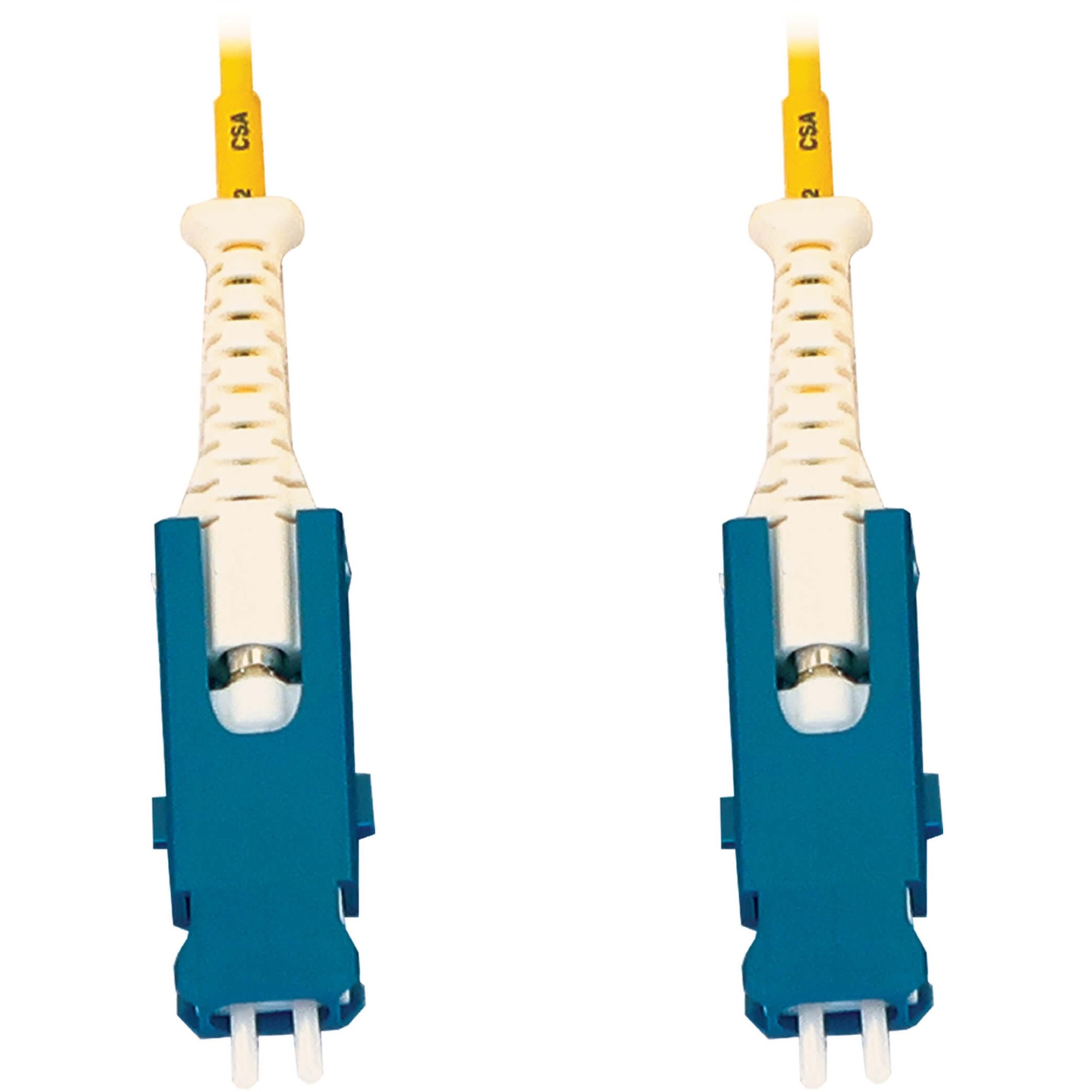 N383S-03M 400G Singlemode 9/125 OS2 Fiber Cable, Yellow, 3 m (9.8 ft.)