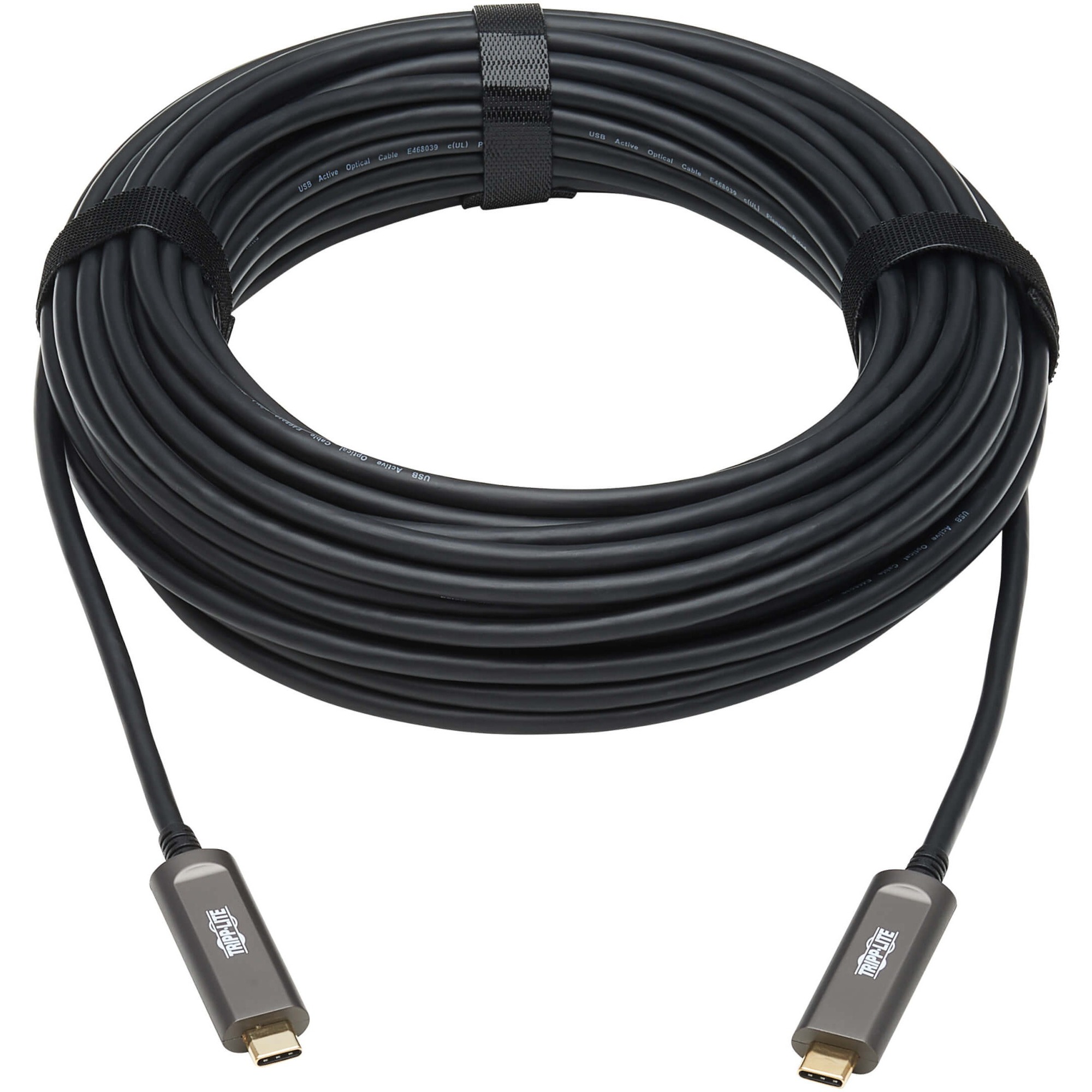USB 3.2 Gen 2 Fiber Active Optical Cable, M/M, 10 m (33 ft.)