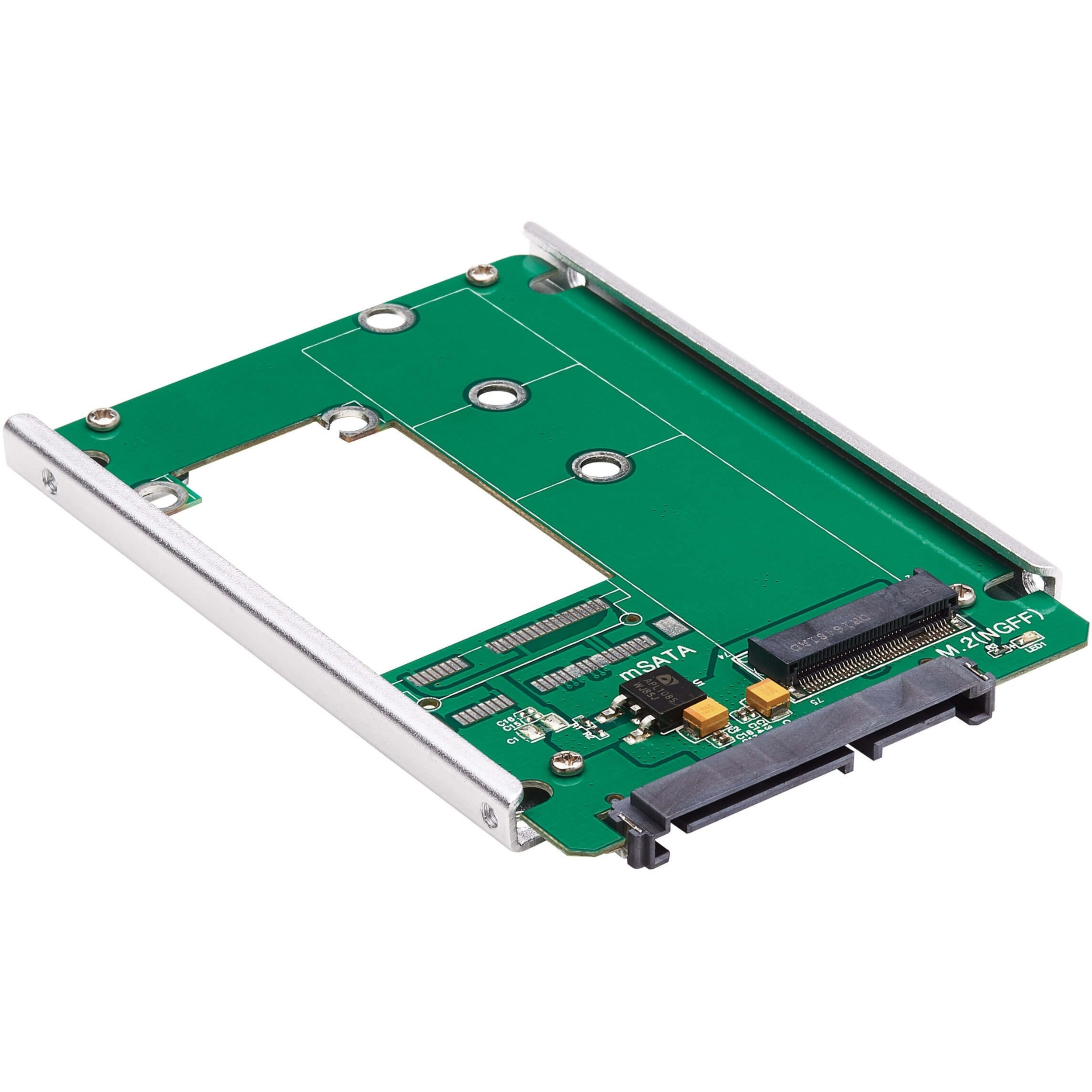 M.2 NGFF SSD (B-Key) to 2.5 in. SATA Open-Frame Housing Adapter