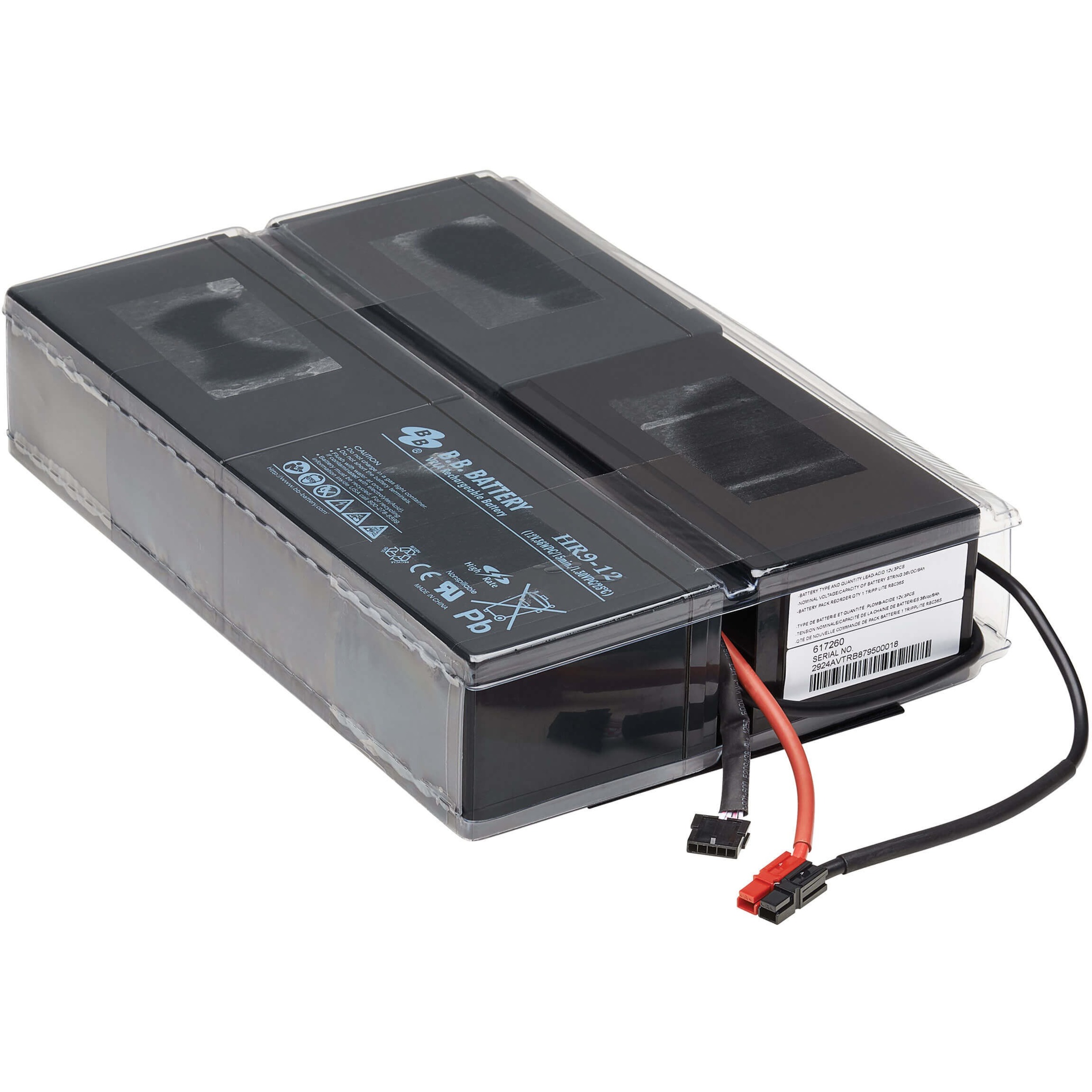 UPS Replacement Battery Cartridge for Tripp Lite SUINT1500LCD2U UPS System, 36V