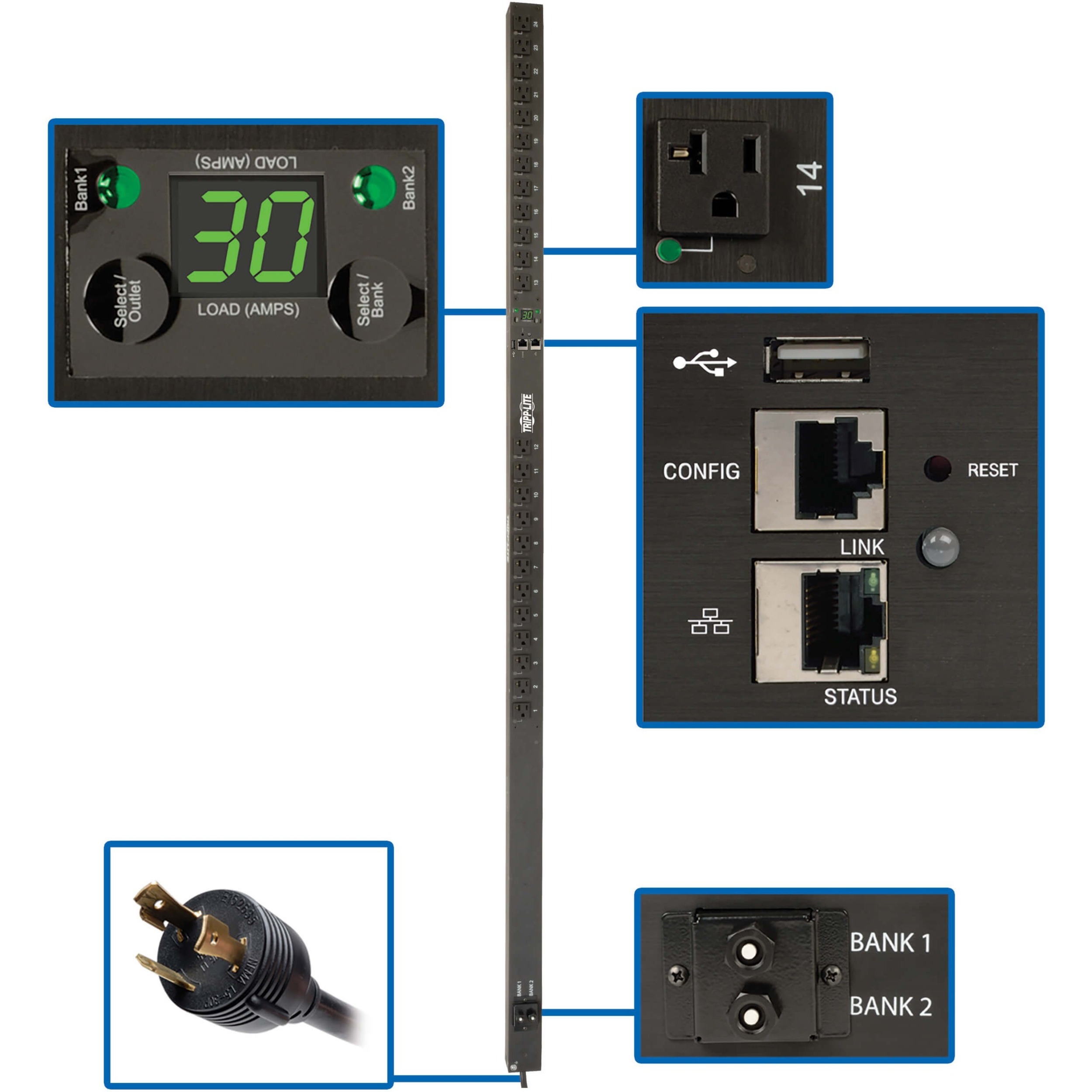 24-Outlets PDU