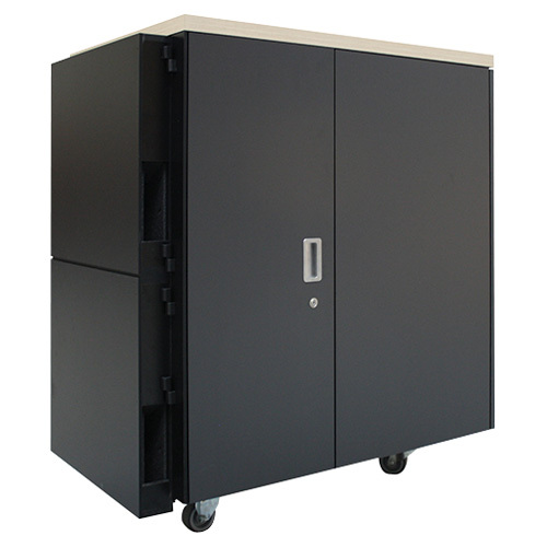 NetShelter CX 24U Secure Soundproof Server Room in a Box Enclosure International