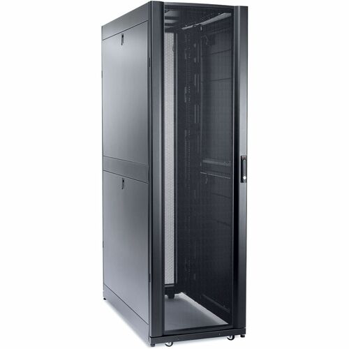 Rack NetShelter SX 42U 600mm Wide x 1200mm Deep Enclosure with Sides Black