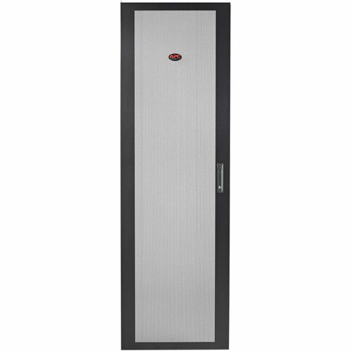 NetShelter SV 48U 600mm Wide Perforated Flat Door Black