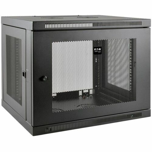 SmartRack 9U Low-Profile Switch-Depth-Plus Wall-Mount Rack Enclosure Cabinet
