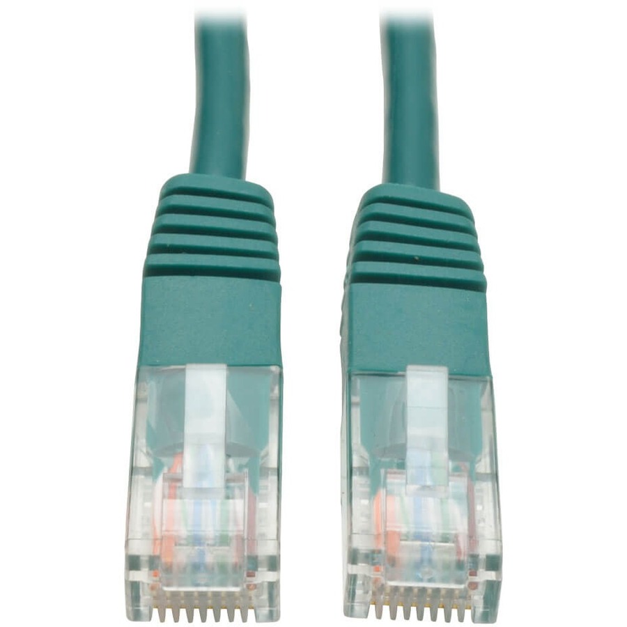 15-ft. Cat5e 350MHz Molded Cable (RJ45 M/M) - Green