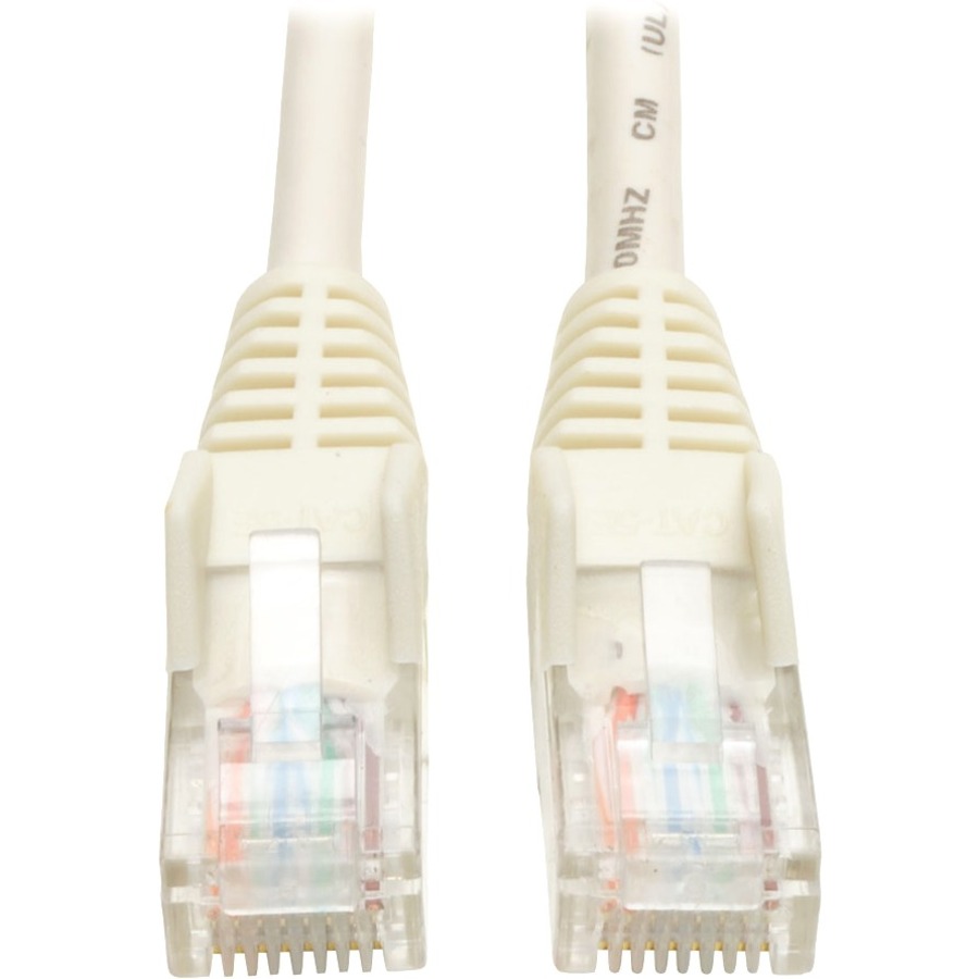 14-ft. Cat5e 350MHz Snagless Molded Cable (RJ45 M/M) - White