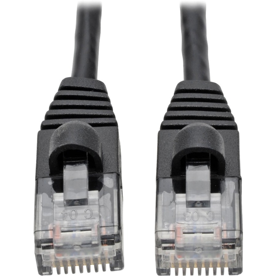 Gigabit N261-S02-BK Cat.6a UTP Patch Network Cable