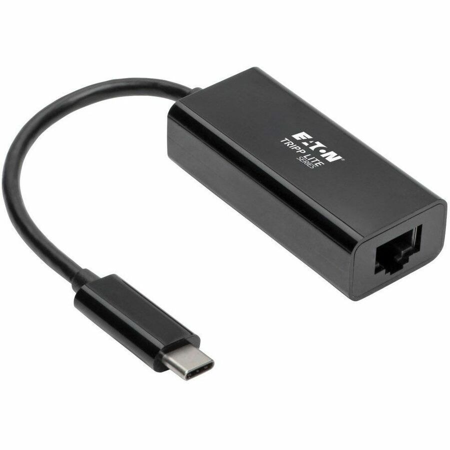 USB-C to Gigabit Network Adapter with Thunderbolt 3 Compatibility - Black