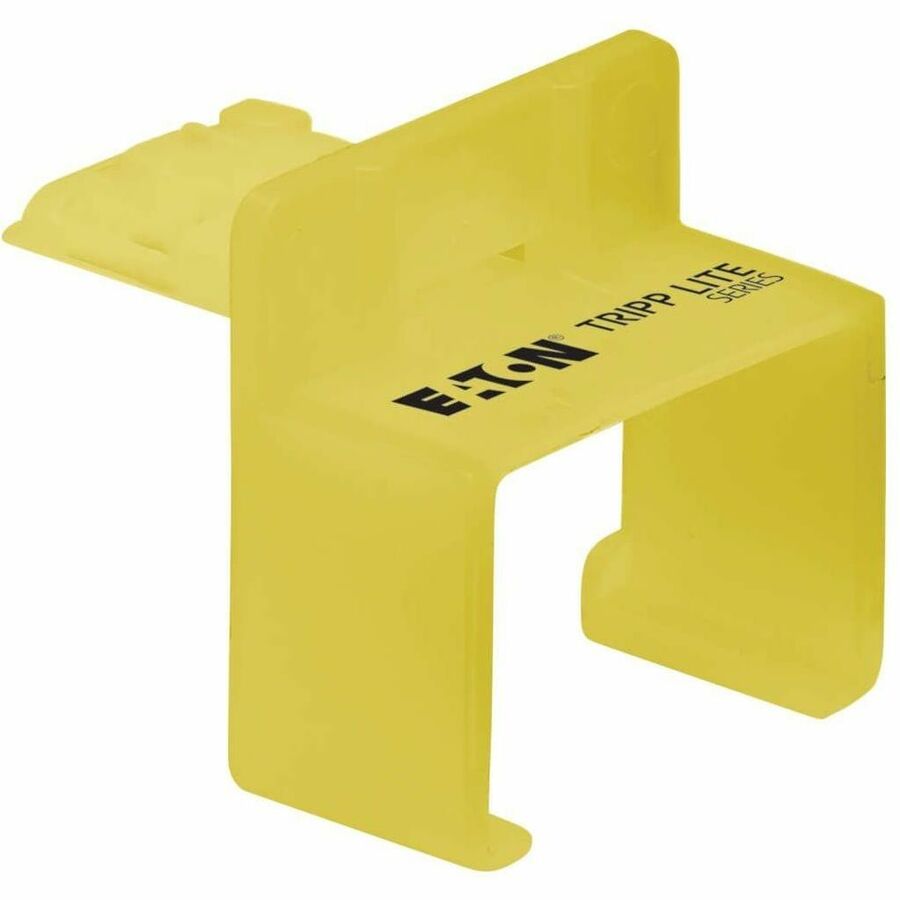 Universal RJ45 Plug Locks, Yellow, 10 Pack