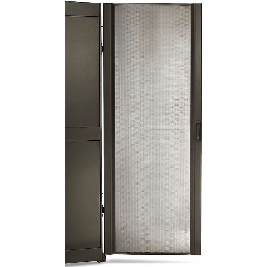 NetShelter SX 42U 600mm Wide Perforated Curved Door Black