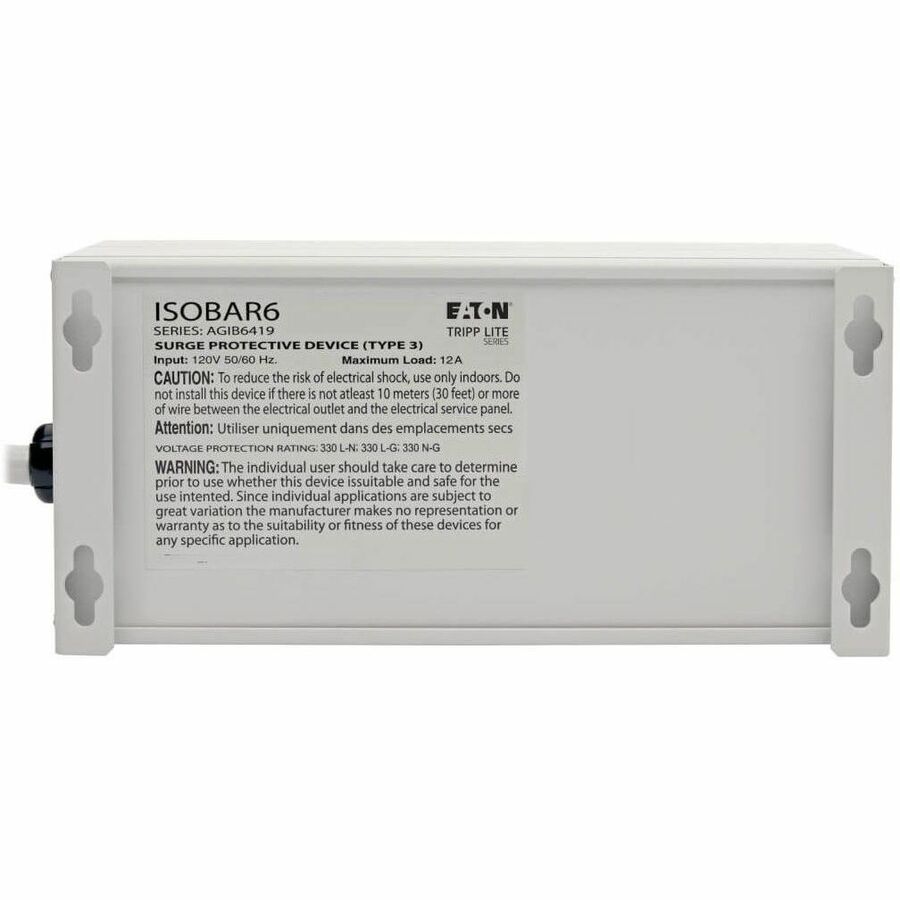 Isobar IBAR6-6D 6-Outlets Surge Suppressor