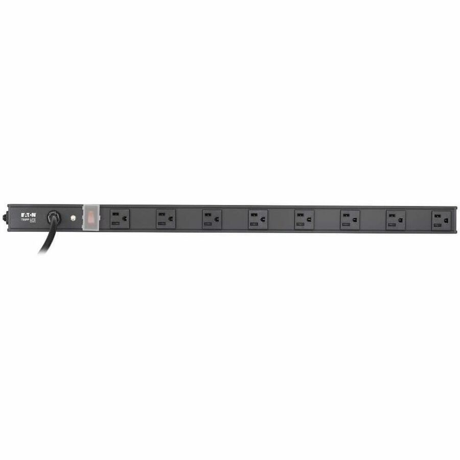 8-Outlet Vertical Power Strip, 120V, 15A, 15-ft. Cord, 5-15P, 24 in