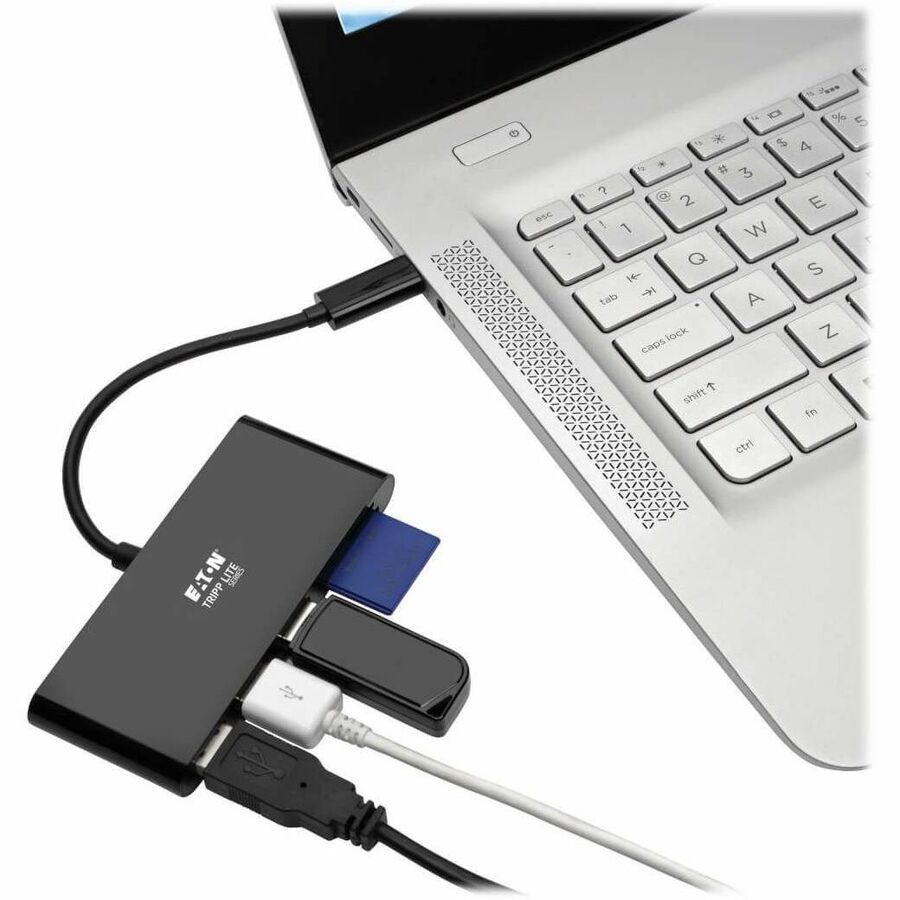 U460-003-3AMB USB 3.1 Gen 1 USB-C Portable Hub/Adapter, Black