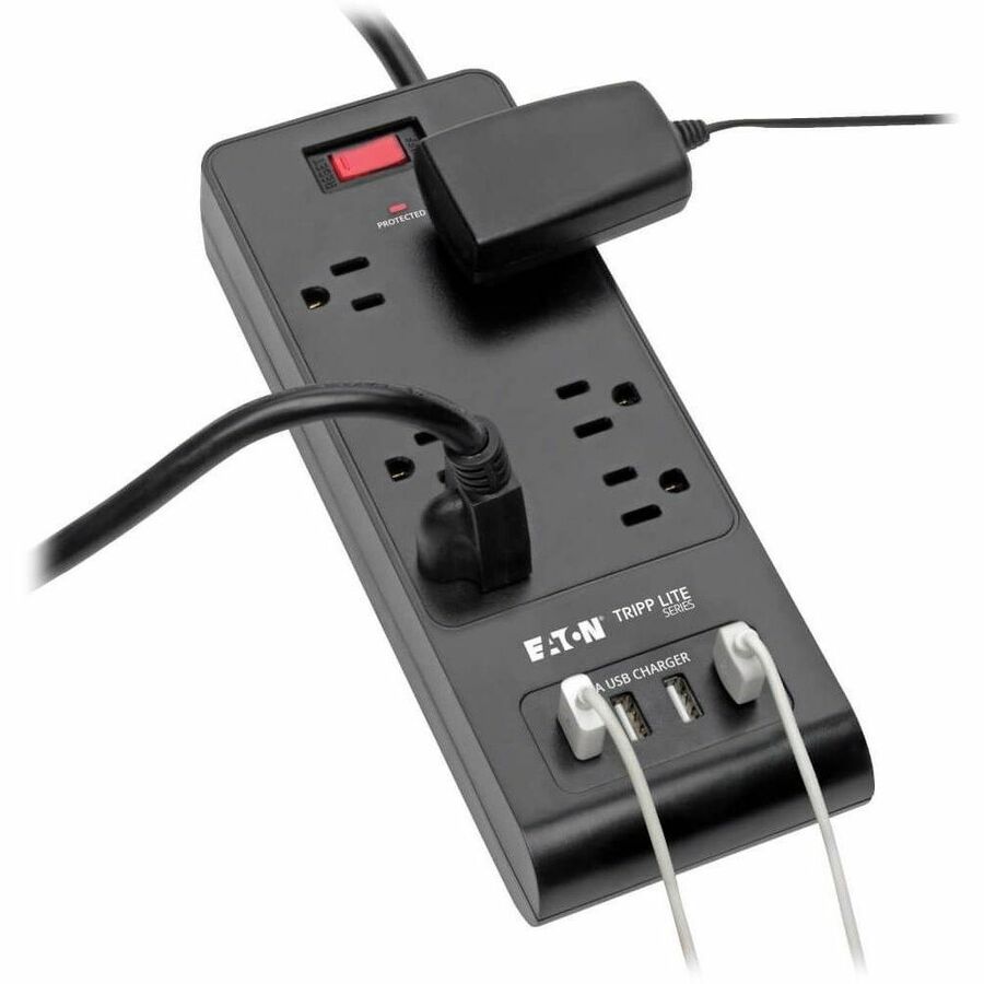 Protect It! TLP664USBB 6-Outlet Surge Suppressor/Protector
