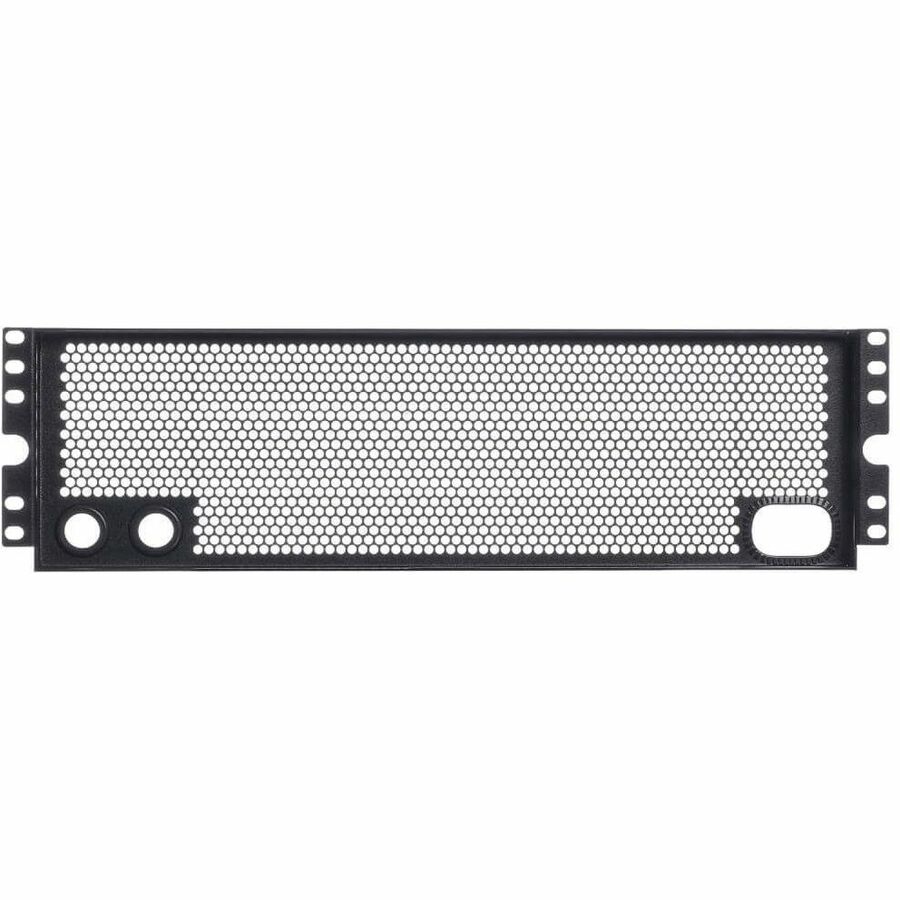 Fixed Standoff Security Cage for Rack Equipment, 3U, Rear
