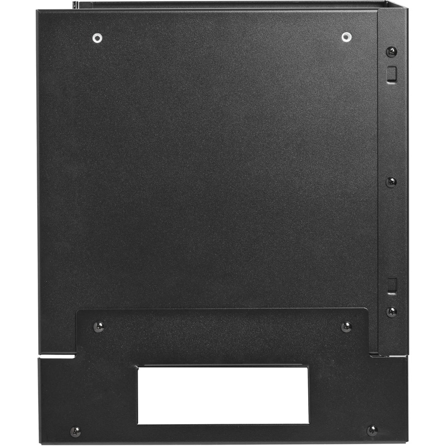 8U Wall-Mount Bracket with Shelf for Small Switches and Patch Panels, Hinged