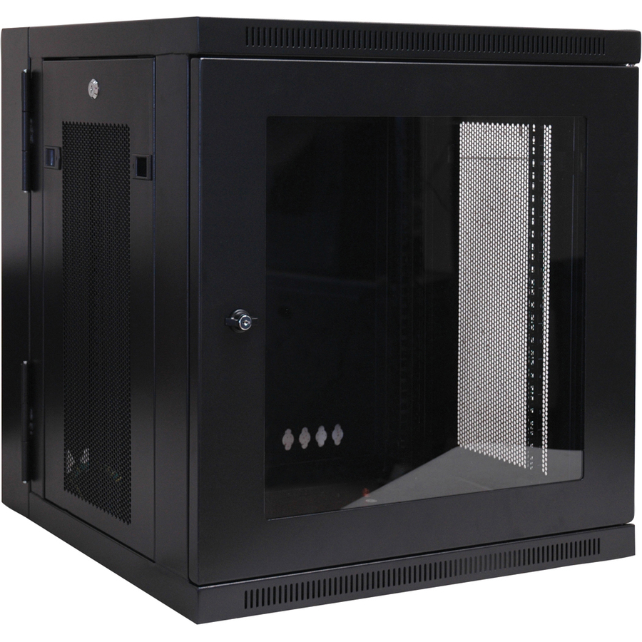 SRW12USG Wall mount Rack Enclosure Server Cabinet w/ Plexiglass Door