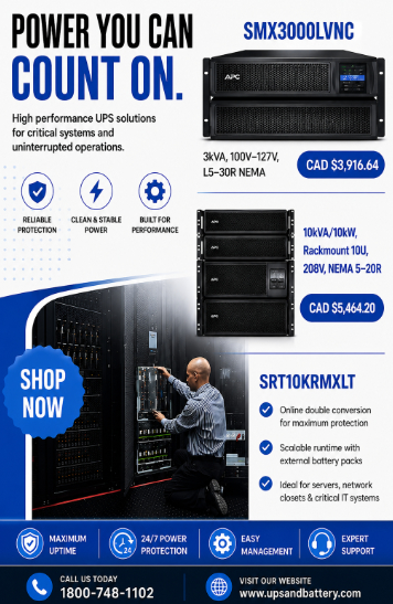 UPS and battery promotion 1