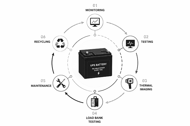 UPS Battery Lifecycle