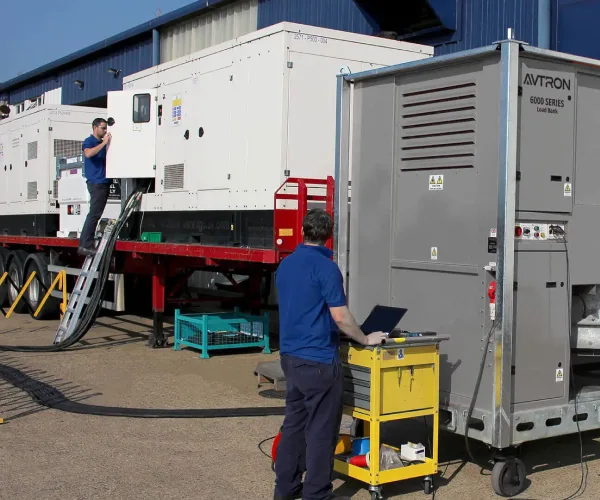 Load bank testing equipment